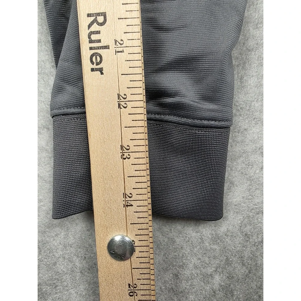 Jordan Pants‎ Boys Medium Gray White Track Athletic Joggers 10-12 Yrs Polyester - Picture 8 of 9